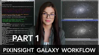 Astrophotography PixInsight Galaxy Data Workflow | Triangulum Galaxy | Pt 1