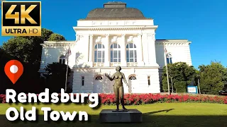 RENDSBURG, Germany 🇩🇪 | 2022 | 4K·60p | Walk in Cute German Old Town