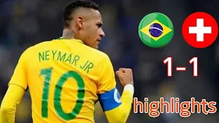 Brazil vs Switzerland 1-1 ⚽ All Goals & Highlights From World cup 2018