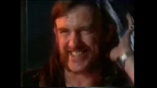 Motorhead - 1988 Network 7 - Lemmy interview