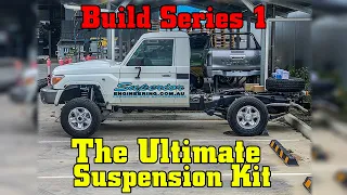 Ultimate 79 Series Build Teaser | LEGAL 4" LIFT 35" TYRES | SUPERIOR ENGINEERING OUTBACK TOURER KIT