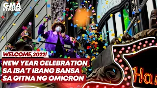 New Year celebration sa iba't ibang bansa sa gitna ng Omicron | GMA News Feed