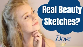 Beauty Enthusiast REACTS to DOVE Real Beauty SKETCHES!