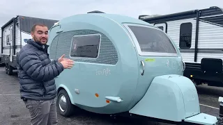 New 2023 nuCamp Barefoot For Sale In Stock | Quick Tour | nuCamp Barefoot Dealer MI, IN, OH