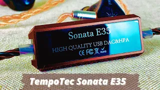 Обзор портативного ЦАП TempoTec Sonata E35 - Непривычно, но круто!