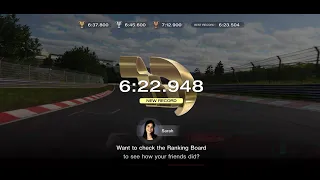 Gran Turismo 7 | 6:22.948 Nürburgring Nordschleife Circuit Experience (Gold)