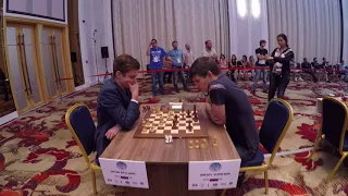 Exciting blitz chess at World Cup 2017 - Matlakov-Andreikin 1-0