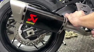 akrapovic racing line mt09 YAMAHA φίλτρο DNA