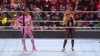 Bianca Belair & Carmella Face To Face