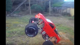 TAYLOR (FKA RCMAX) 80cc RAMINATOR MONSTER TRUCK - BRAAP TESTING