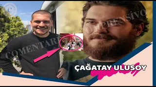 Great excitement from Çağatay Ulusoy for the grand opening!
