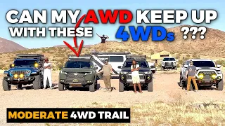 Modified AWD vs. Modified 4WD. Can I keep up on Moderate Off-road trail?