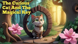 The Curious Cat And The Magical Key || English Kids Bedtime story  || Bedtime Story For Toddlers