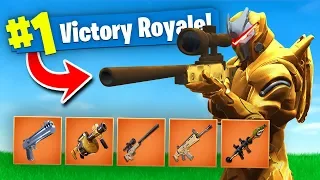 FORTNITE BUT EVERYTHING IS GOLD! Fortnite Battle Royale (Solid Gold V2)