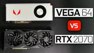 RTX 2070 vs Vega 64 - GPU Comparison