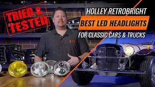 The Brightest 7-inch Round LED Headlights for Classic Cars | HR Tested H6026 Headlight Shootout