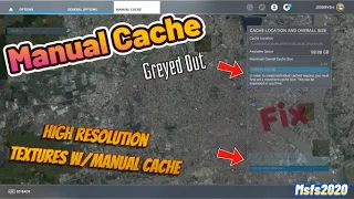 Msfs2020*How to use manual cache*Want more out of your scenery? Full tutorial & Time stamped!