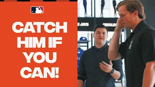 Undercover Adley!! Orioles star catcher Adley Rutschman goes undercover at the MLB Store! 😂