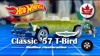 Hot Wheels Classic '57 T-Bird (285) redline restoration