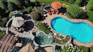 Landscape, Koi Pond & Vinyl Pool and Spa