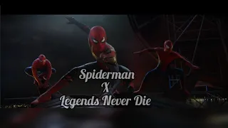 Spiderman No Way Home × Legends Never Die||Music Video||Remix