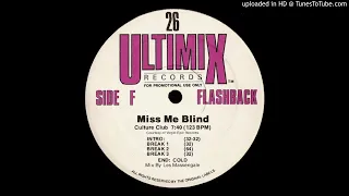 Culture Club - Miss Me Blind (Ultimix Version)