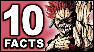 Top 10 Eijiro Kirishima Facts You Didn't Know! (My Hero Academia / Boku no Hero Academia)