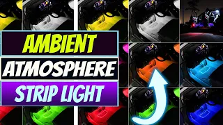 Best Car Interior Lights Under $20 💠| Ambient Atmosphere Strip Light