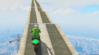 MASSIVE STAIRWAY TO HEAVEN! (GTA 5 Funny Moments)