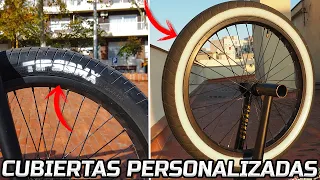 ASÍ PERSONALICÉ LAS CUBIERTAS DE MI BMX POR 5€