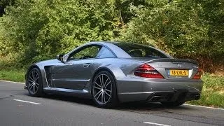 Mercedes-Benz SL65 AMG Black Series LAUNCH and Acceleration SOUNDS! (1080p Full HD)