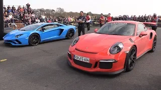 Porsche 991 GT3 RS vs Lamborghini Aventador S