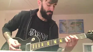 Mastodon - The Last Baron cover - how to play the riff in the middle section