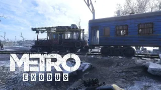 Metro Exodus #2 Гитара, Мишка, Заложники, Сом, Дрезина, Штурм депо, Вагон, Апгрейд стволов и экипа.