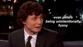 evan peters being unintentionally funny