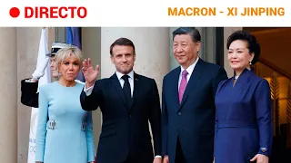 FRANCIA-CHINA: CENA de GALA en HONOR a la VISITA OFICIAL de XI JINPING | RTVE Noticias