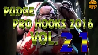 Dota 2 Pudge Pro Hooks 2016 - Weekly hooks Vol-21