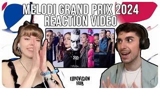 Melodi Grand Prix 2024 Reaction | Eurovision Hub