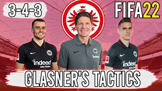 Recreate Oliver Glasner's Eintracht Frankfurt 3-4-3 Tactics in FIFA 22 | Custom Tactics Explained