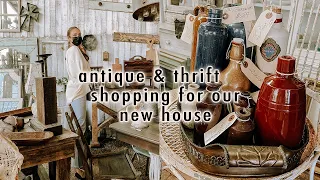 antique & thrift shopping for our new house + decor haul | XO, MaCenna Vlogs