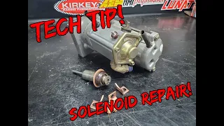 The Midnight Mechanic Tech Tip - Starter Solenoid Repair!