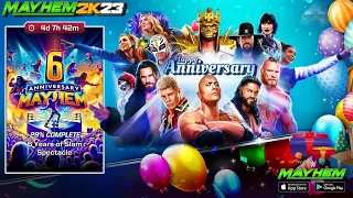 WWE MAYHEM 6th Anniversary Special Event  Gameplay