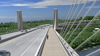 St Croix Crossing Project Loop Trail animation