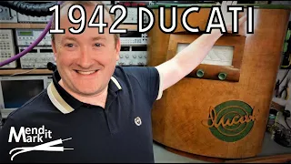 1942 Ducati Radiogram - Part 2 - Speaker Repair & Bluetooth Installation