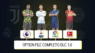 PES 2019 | OPTION FILE COMPLETO DLC 3.0 |PS4,100%