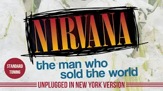 Nirvana - The Man Who Sold The World (MTV Unplugged version - guitar backing track standard tuning E