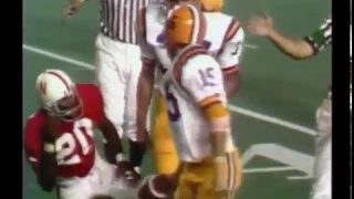 1971 Orange Bowl Nebraska vs LSU No Huddle