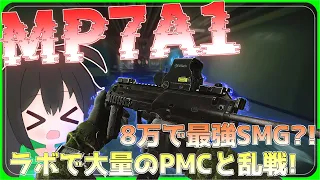 【タルコフ】８万で最強のコスパSMG？！MP7でラボで大量のPMCと乱戦！/【ゆっくり実況/Escape from Tarkov】