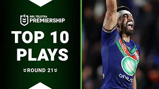 The top 10 plays from Round 21 of 2023 | Match Highlights