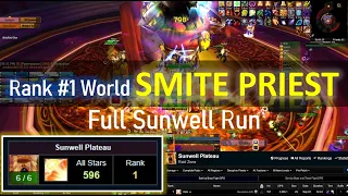 Wow Classic Rank 1 World Smite Priest Sunwell Full Run